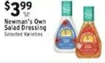 Met Foodmarkets Newman's Own Salad Dressing offer
