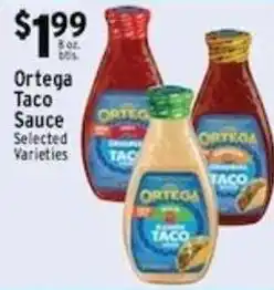 Met Foodmarkets Ortega Taco Sauce offer