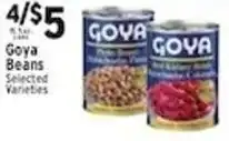Met Foodmarkets Goya Beans offer
