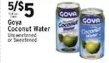 Met Foodmarkets Goya Coconut Water offer