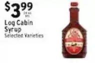 Met Foodmarkets Log Cabin Syrup offer