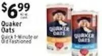 Met Foodmarkets Quaker Oats offer