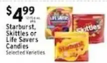 Met Foodmarkets Starburst, Skittles or Life Savers Candies offer