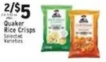 Met Foodmarkets Quaker Rice Crisps offer