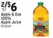 Met Foodmarkets Apple & Eve 100% Apple Juice offer