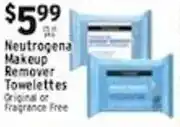 Met Foodmarkets Neutrogena Makeup Remover Towelettes offer