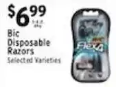 Met Foodmarkets Bic Disposable Razors offer