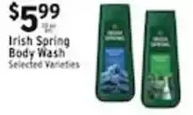 Met Foodmarkets Irish Spring Body Wash offer
