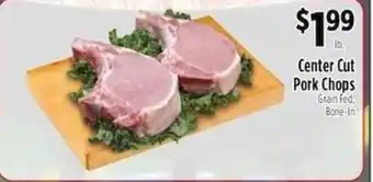 Pioneer Supermarkets Center Cut Pork Chops offer