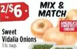 Pioneer Supermarkets Sweet Vidalia Onions offer