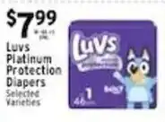 Met Foodmarkets Luvs Platinum Protection Diapers offer