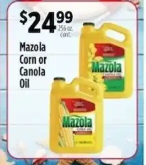 Pioneer Supermarkets Mazola Corn or Canola Oil offer