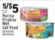 Met Foodmarkets Purina Friskies Wet Cat Food offer