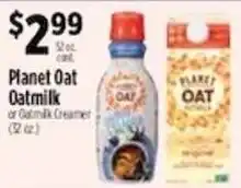 Pioneer Supermarkets Planet Oat Oatmilk offer