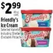 Pioneer Supermarkets Friendly's ke Cream offer
