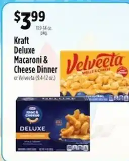 Pioneer Supermarkets Kraft Deluxe Macaroni & Cheese Dinner offer