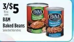 Pioneer Supermarkets B&M Baked Beans offer