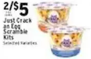 Met Foodmarkets Just crack an egg scramble kits offer