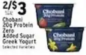 Met Foodmarkets Chobani protein zero added sugar greek yogurt offer