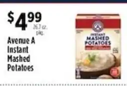 Pioneer Supermarkets Avenue A Instant Mashed Potatoes offer
