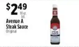 Pioneer Supermarkets Avenue A Steak Sauce Original offer