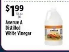 Pioneer Supermarkets Avenue A Distilled White Vinegar offer