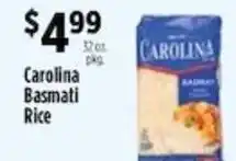 Pioneer Supermarkets Carolina Basmati Rice offer