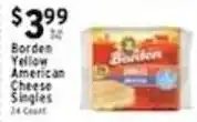 Met Foodmarkets Borden Yellow American Cheese Singles offer