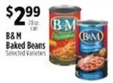Pioneer Supermarkets B&M Baked Beanss offer