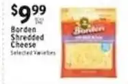 Met Foodmarkets Borden Shredded Cheese offer