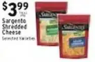 Met Foodmarkets Sargento Shredded Cheese offer