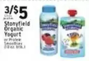 Met Foodmarkets Stonyfield Organic Yogurt offer