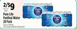 Pioneer Supermarkets Pure Life Purified Water offer