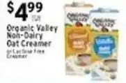 Met Foodmarkets Organic Valley Non-Dairy Oat Creamer offer