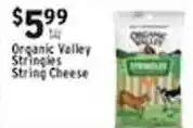 Met Foodmarkets Organic Valley Stringles String Cheese offer