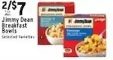 Met Foodmarkets Jimmy Dean Breakfast Bowls offer