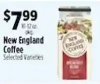 Pioneer Supermarkets New England Coffee offer