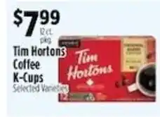 Pioneer Supermarkets Tim Hortons Coffee K-Cups offer