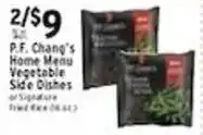 Met Foodmarkets P.F. Chang's Home Menu Vegetable Side Dishes offer