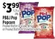 Pioneer Supermarkets PB&J Pop Popcorn offer