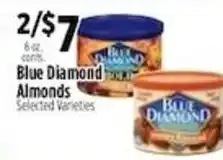 Pioneer Supermarkets Blue Diamond Almonds offer