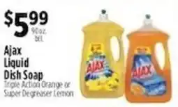 Pioneer Supermarkets Ajax Liquid Dish Soap offer