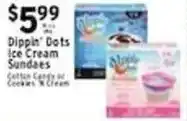 Met Foodmarkets Dippin Dots Ice Cream Sundaes offer