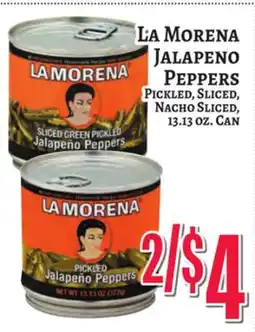 Trade Fair Supermarket La MORENA JALAPENO Peppers offer