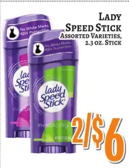 Trade Fair Supermarket LADY SPEED STICK offer