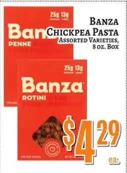 Trade Fair Supermarket BANZA CHICKPEA PASTA offer