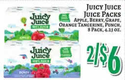 Trade Fair Supermarket JUICY JUICE JUICE PACKS offer