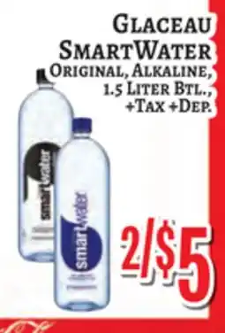 Trade Fair Supermarket GLACEAU SMARTWATER offer