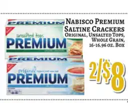 Trade Fair Supermarket NABISCO PREMIUM Saltine Crackers offer