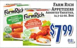 Trade Fair Supermarket FARM RICH APPETIZERS offer